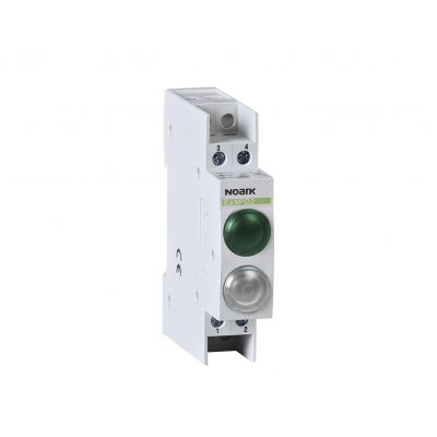 Ex9PD2gw 24V AC/DC Lampka sygnalizacyjna 24V AC/DC 1 zielony 1 biała LED 102476 NOARK (102476)